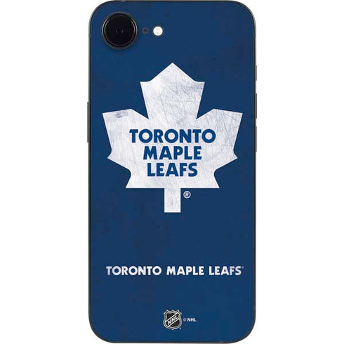 NHL Toronto Maple Leafs Distressed iPhone 16e Skin